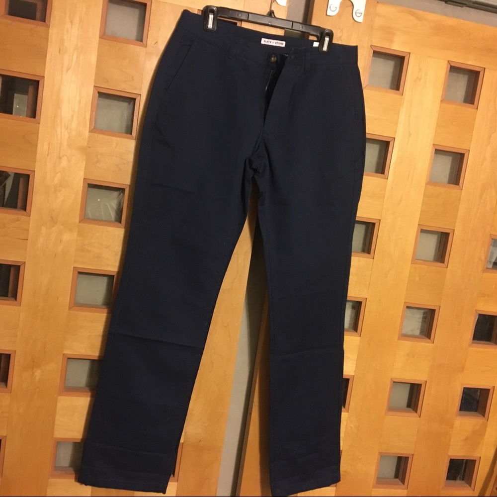 Slate and Stone Khakis, 33x34